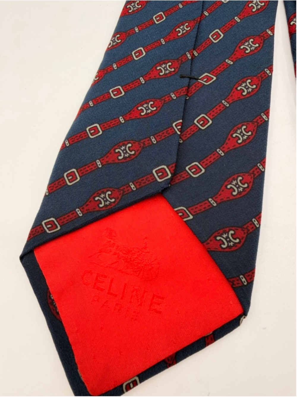 Celine Silk Tie - Picture 4 of 5
